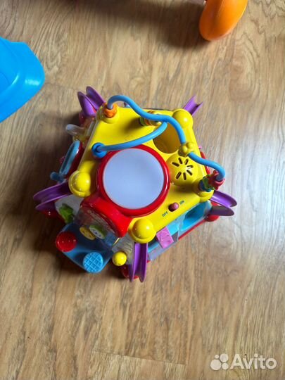 Развивающий столик fisher price и ходунки