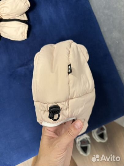 Шапка и варежки детские