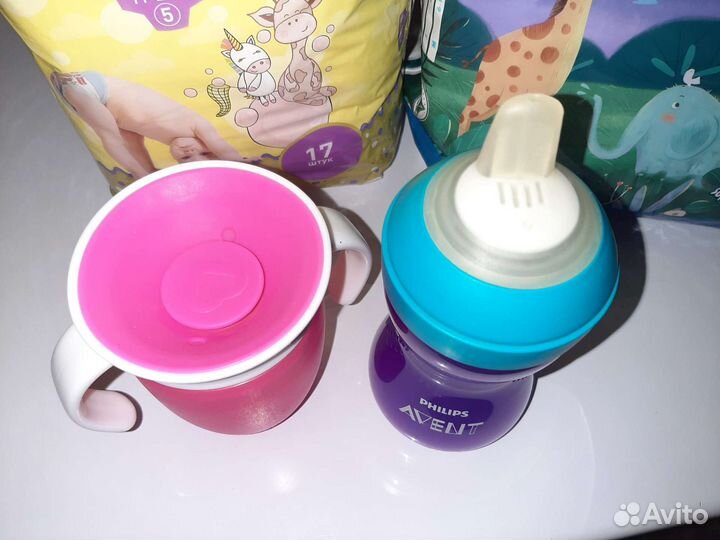 Поильник munchkin и avent