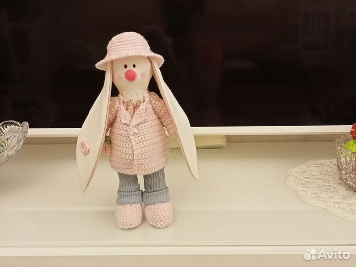 Кролик интерьерный ручной работы