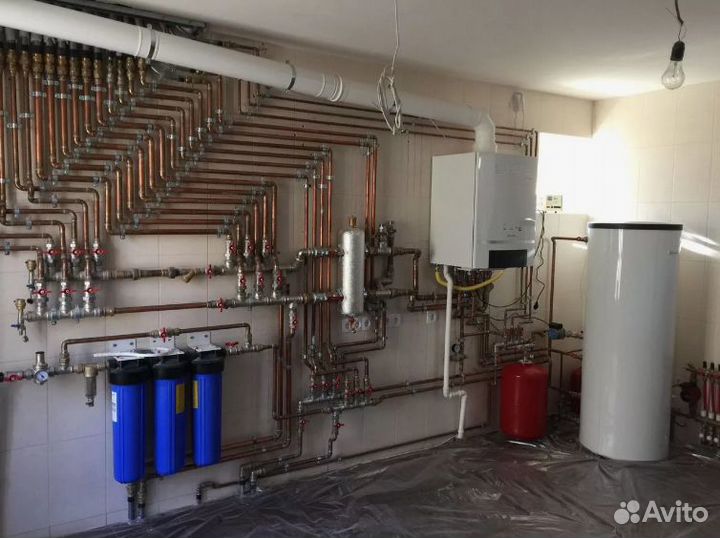 Монтаж системы отопления