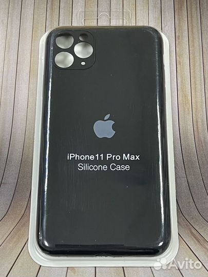 Чехол накладка для iPhone 11 Pro Max Черный