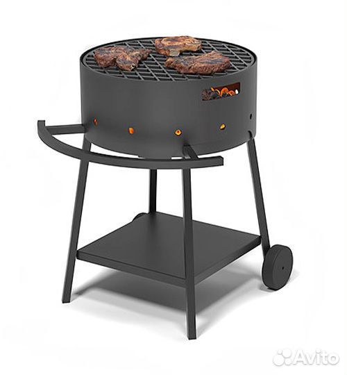 Барбекю Дачник с чугунной решеткой Стейк 450 мм