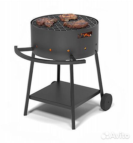 Барбекю Дачник с чугунной решеткой Стейк 450 мм
