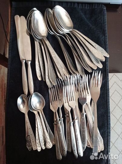 Ложки вилки нержавейка СССР