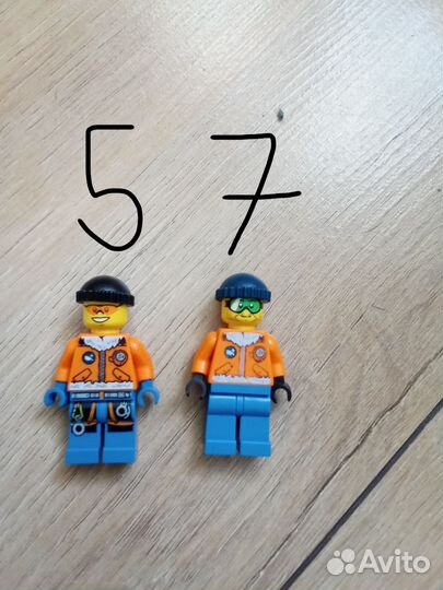 Редкие мини фигурки лего арктика