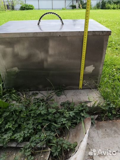 Коптильня горячего копчения из нержавейки