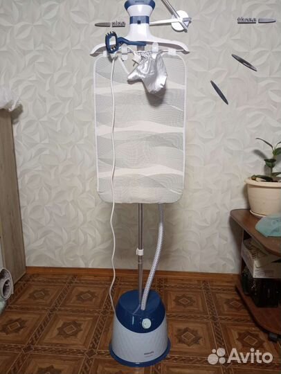 Вертикальный отпариватель для одежды philips GC527