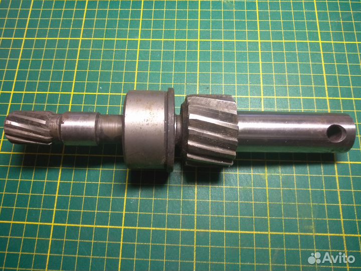 Развертка вкладышей для промежуточного вала