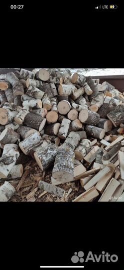 Дрова березовые чурками