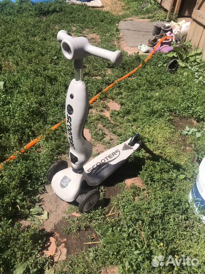 Вещи пакетом взрослые и детские.Самокат детский