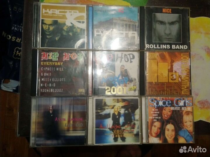 CD и мр3:Альтернатива,реп Хип-Хоп