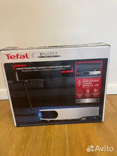 Робот пылесос Tefal 130 Ai белый Новый