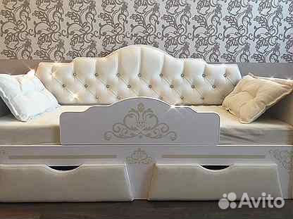 Кроватка с каретной стяжкой