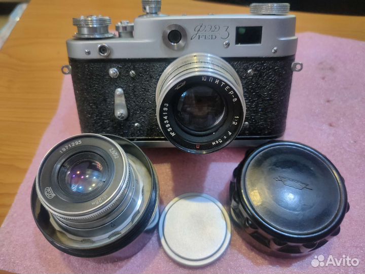 Плёночный фотоаппарат FED 3