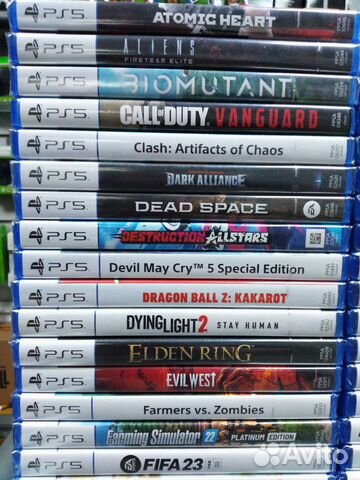 Игры PS5 диски