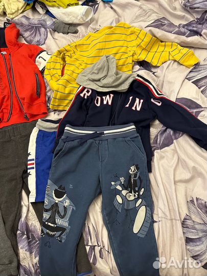 Пакет вещей для мальчика 104 110