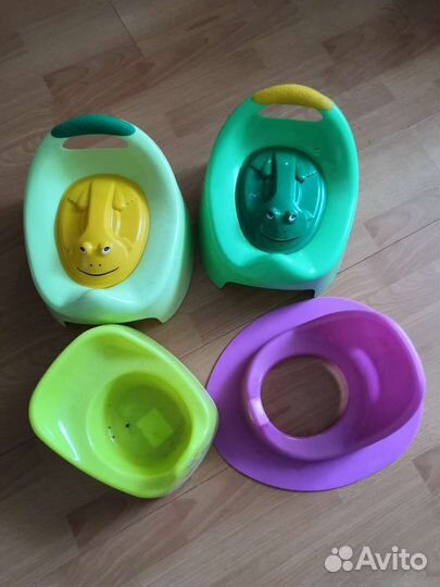 Сидушка на унитаз детская, горшки