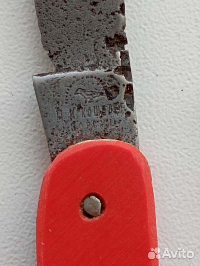 Нож складной старинный