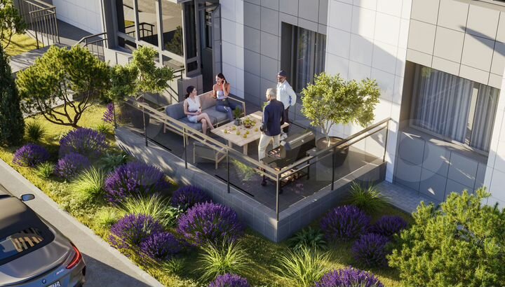 1-к. квартира, 66,8 м², 7/9 эт.