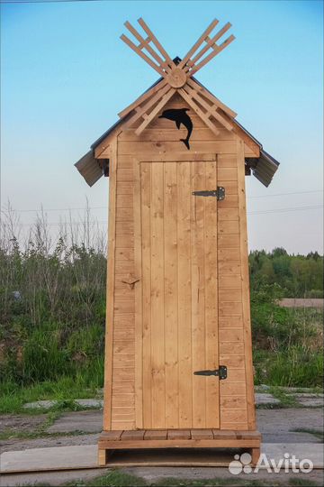 Дачный туалет с установкой SHP793