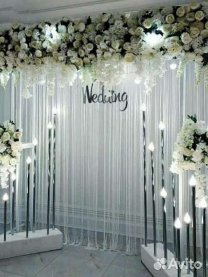 Арка, фотозона, свадебный декор