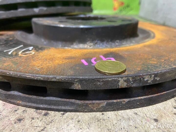 Тормозные диски переднее Mercedes C-Class W203