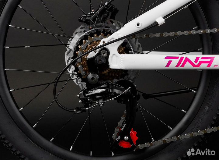 Велосипед horh tina tahd 2.0 20 (2023) White-Purpl