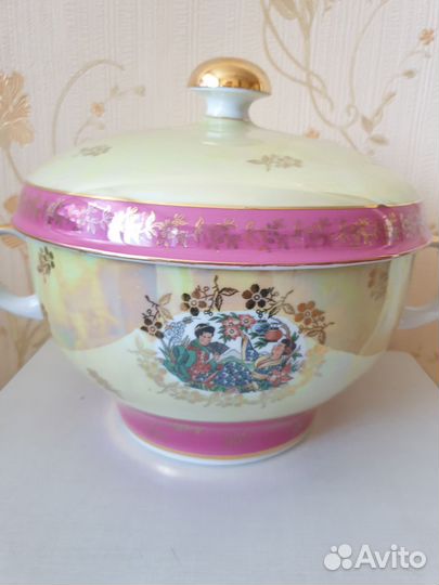 Сервиз столовый, ГДР, мадонна, серия 