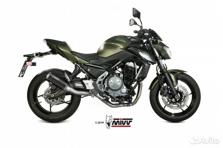 Полный Выхлоп Глушитель Kawasaki Ninja 650 Z650