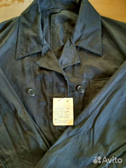 Халат рабочий мужской выпуск 1984 г (саржа)