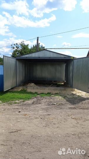 Гараж Хозблок из профлиста