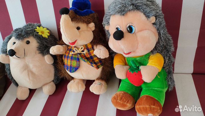 Коллекция ёжиков музыкальных