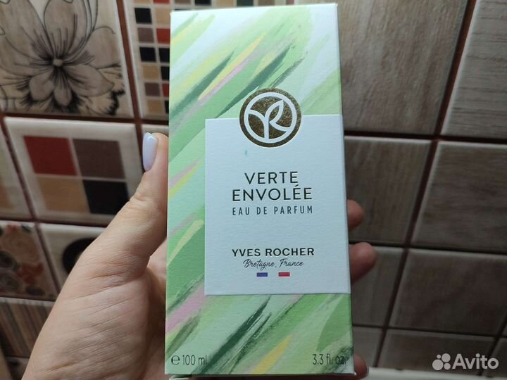Yves Rocher Парфюмерная Вода Verte Envolée, 100мл