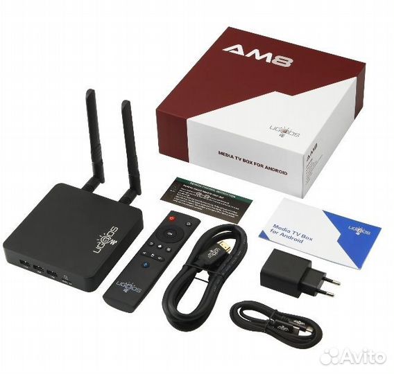 Ugoos AM8 8K UHD HDR DolbyVision тв бокс приставка