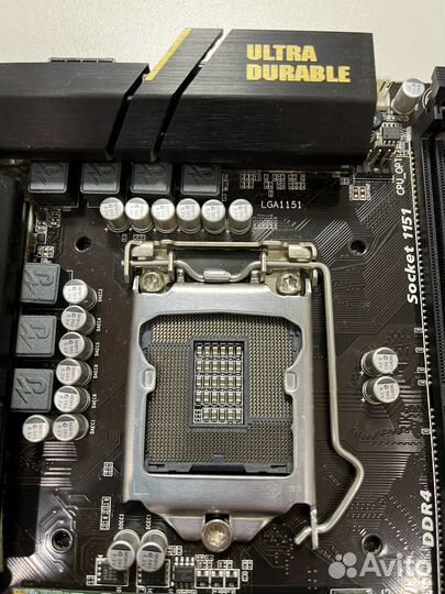 Неисправная материнская плата Gigabyte Z170