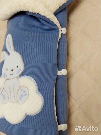 Одеяло на выписку весна-осень