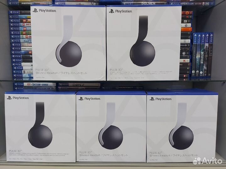 Наушники Sony Pulse 3D Гарнитура PS5