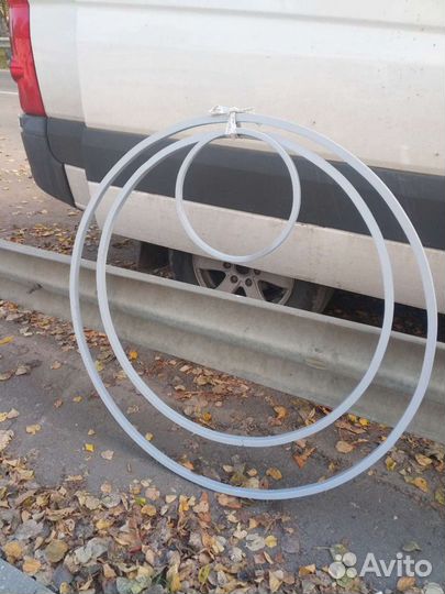 Кольца,овалы для подвесных кресел,плетения и макра