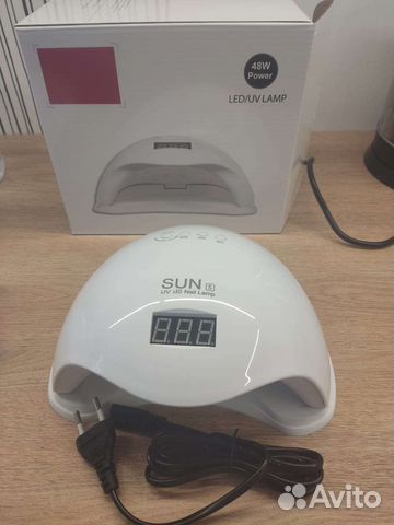 Лампа для маникюра led uv новая