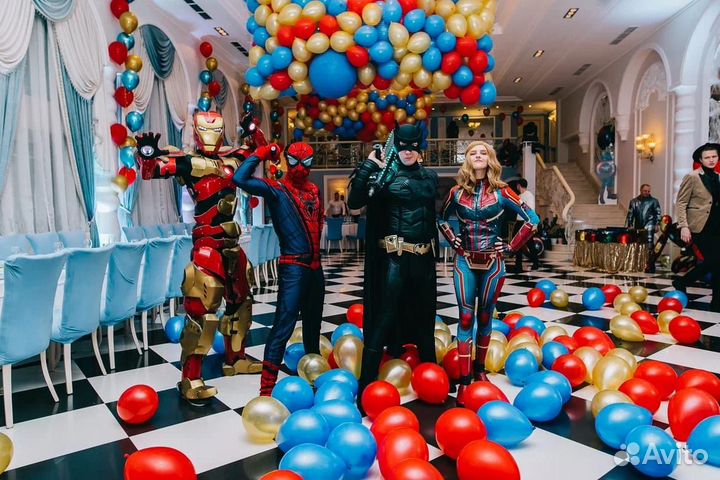 Организация детского праздника под ключ