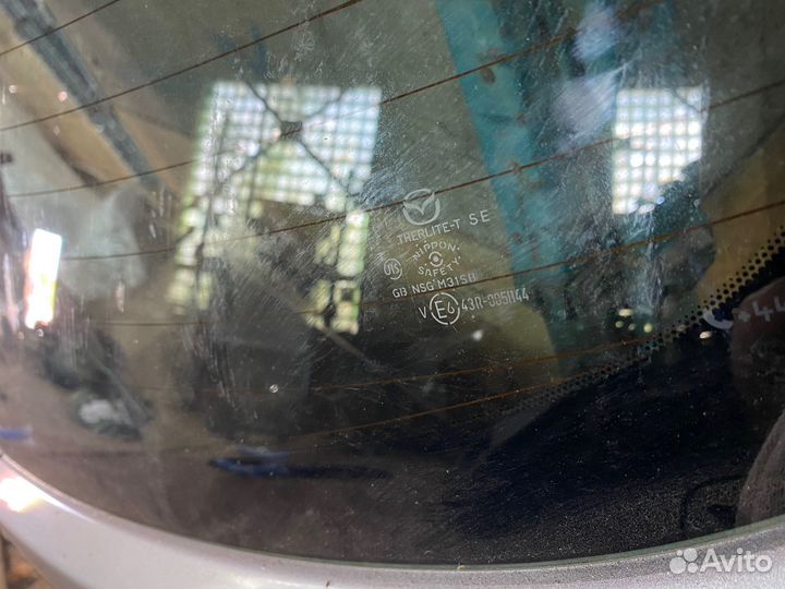 Крышка багажника Mazda 3 BL 5D хэтчбек серая