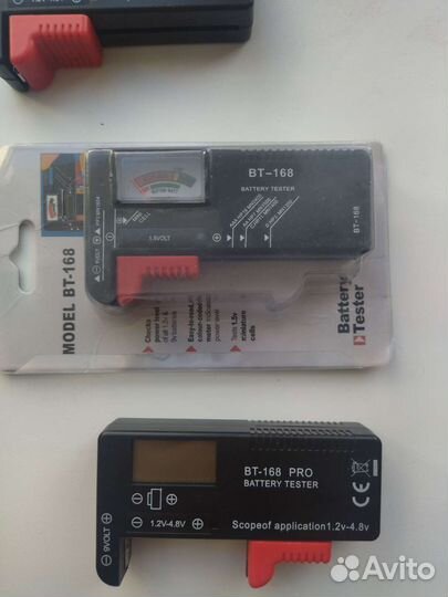 Тестер батареек. Вольтметр