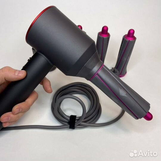 Фен Dyson Стайлер Красный