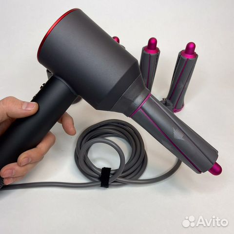 Фен Dyson Стайлер Красный