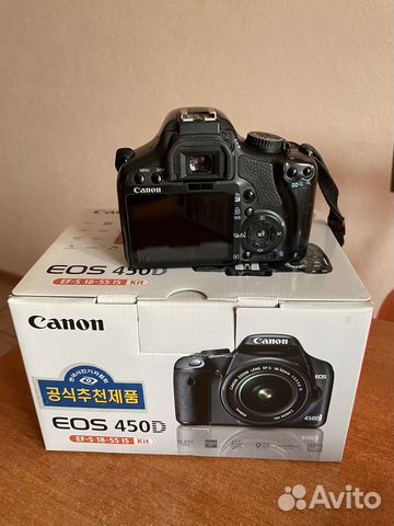 Фотоаппарат canon eos450d kit