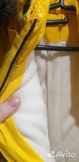 Зимний комбинезон для девочки 92