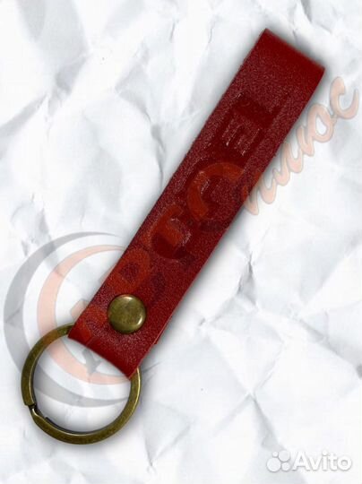 Брелок для ключей люверс-Красный 
