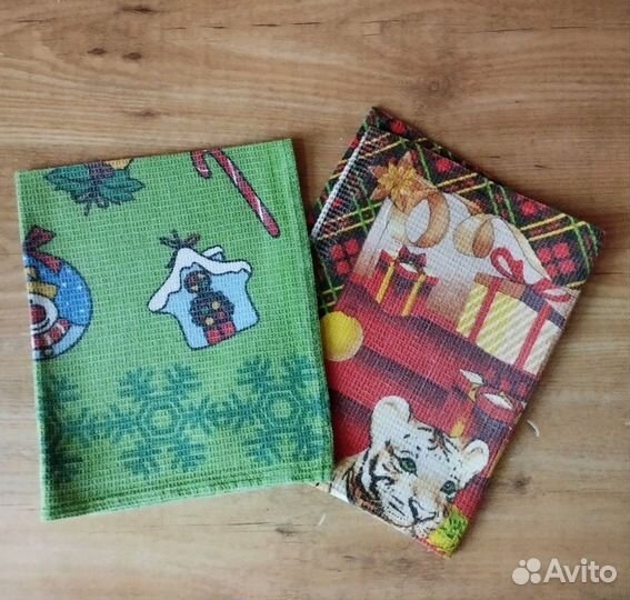 Кухонные полотенца 6 шт Вафельные