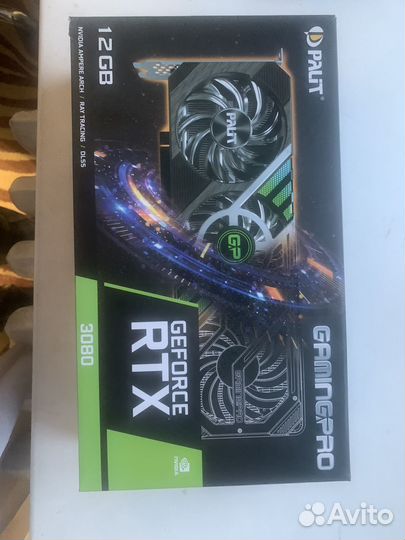 Видеокарта Palit GeForce RTX 3080 GamingPro 12GB